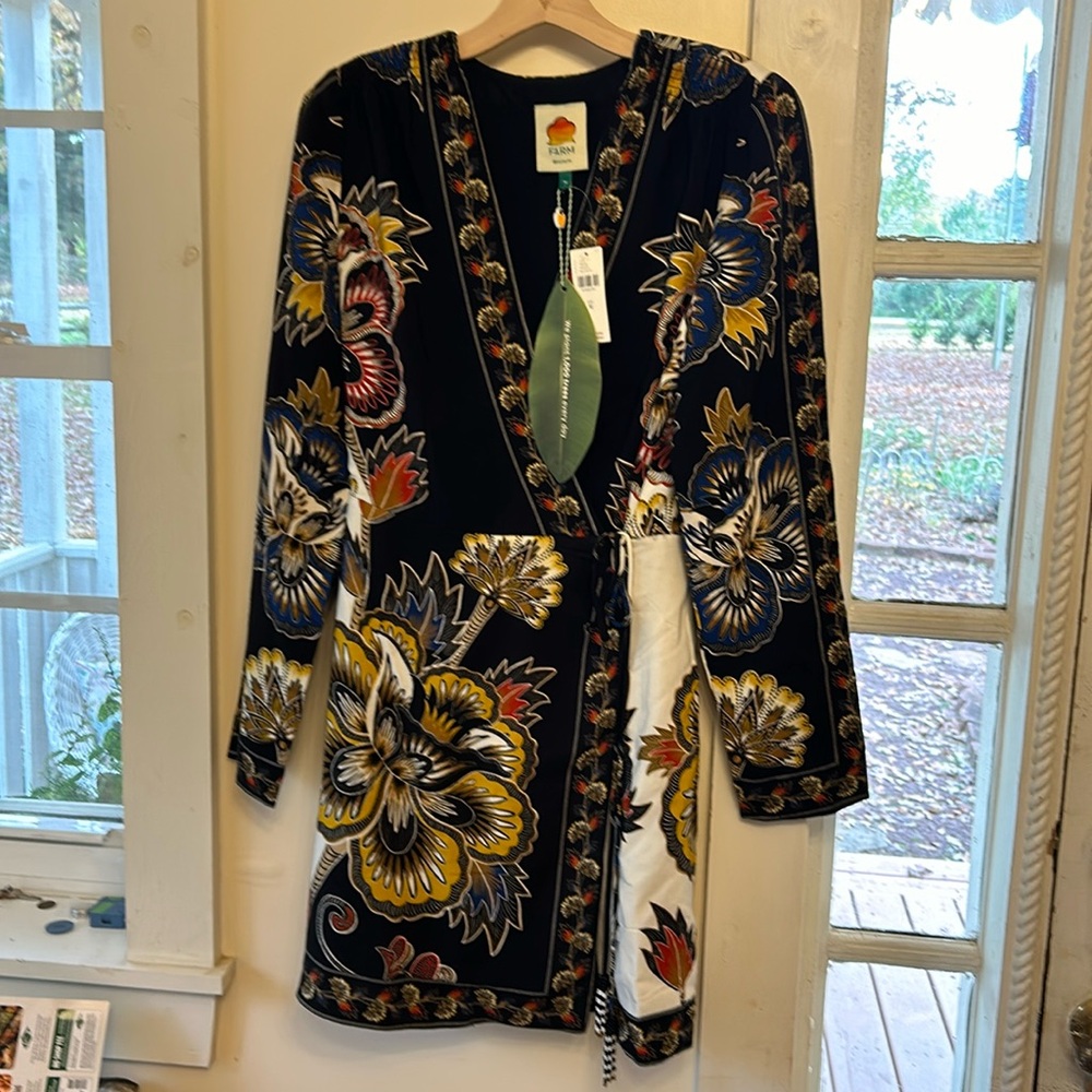 NWT Farm Rio Floral Mini Dress